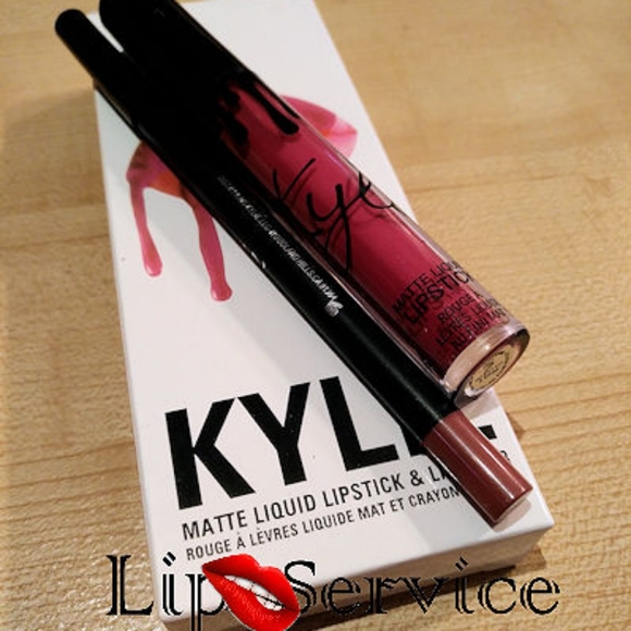 KYLIE LIP KIT in HOT Posie K! Sooo.BERRY Beautiful - Picture 2 of 7